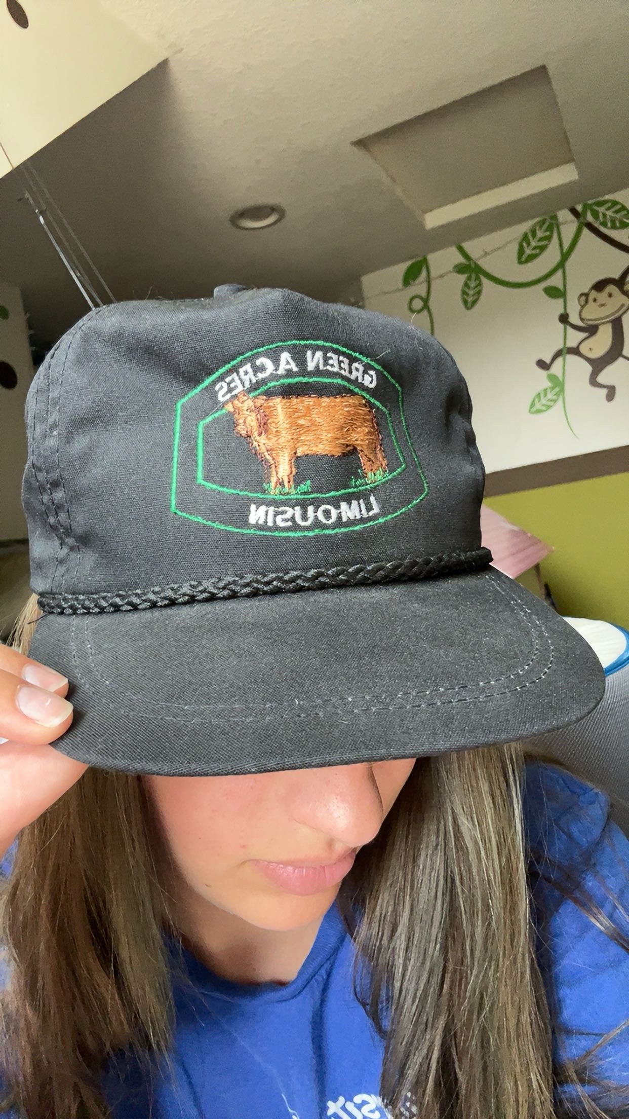 Black & Green Trucker Hat