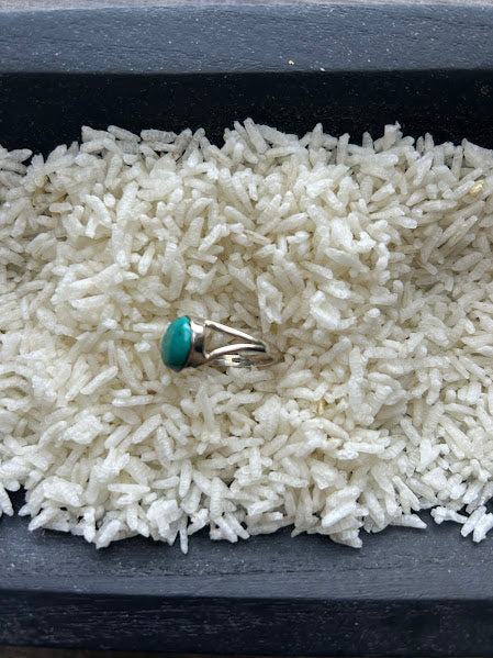 Turquoise and Sterling Silver Ring
