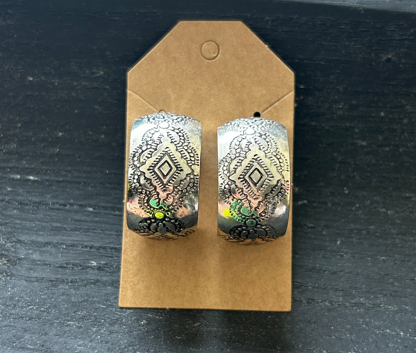 Stamped Hoops