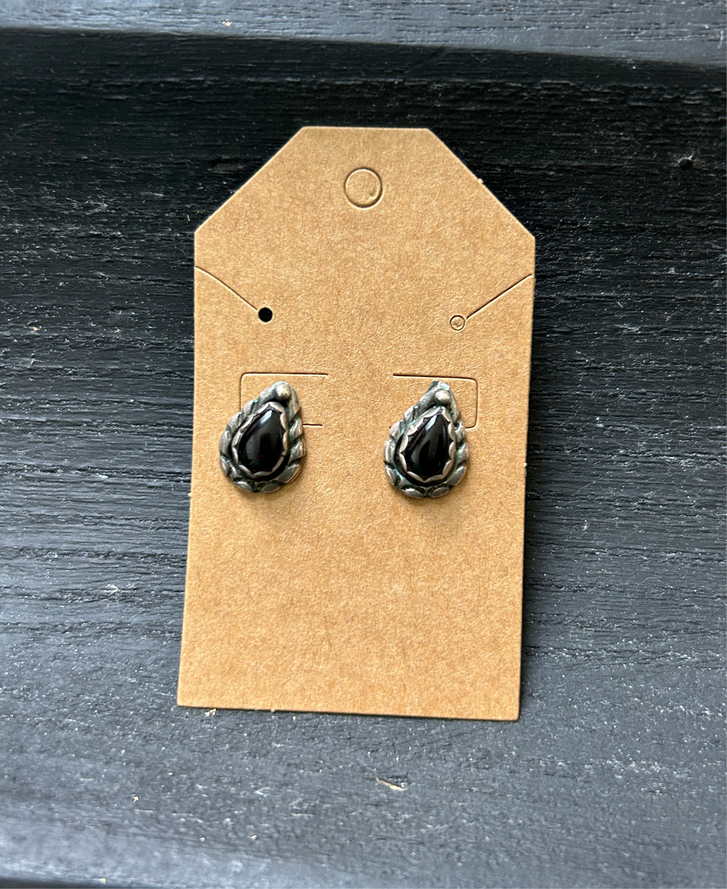 Black Onyx Studs