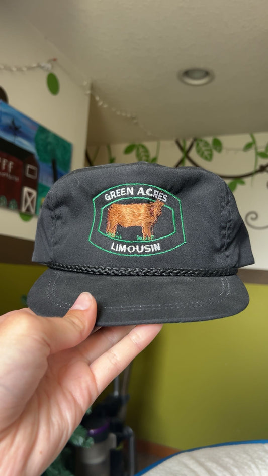 Black & Green Trucker Hat
