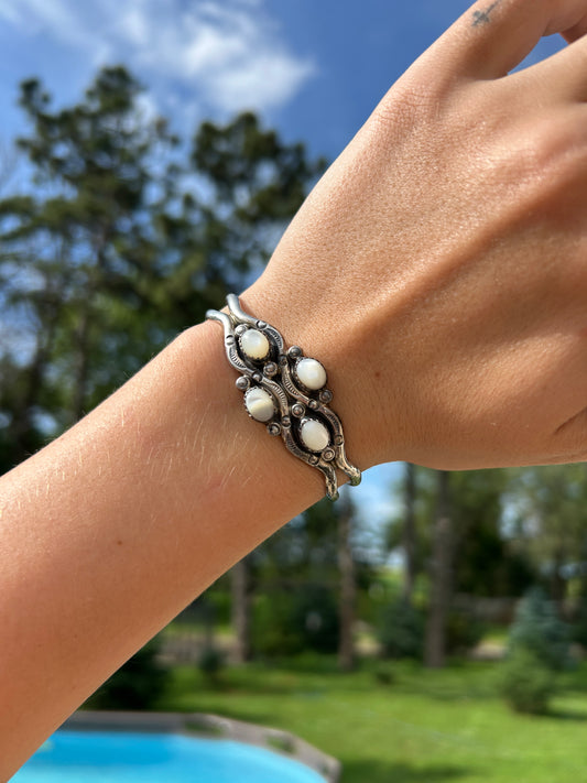 Mother of Pearl Detail Cuff