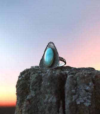 Larimar Ring
