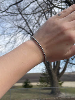 Navajo Pearl Style Stretch Bracelet