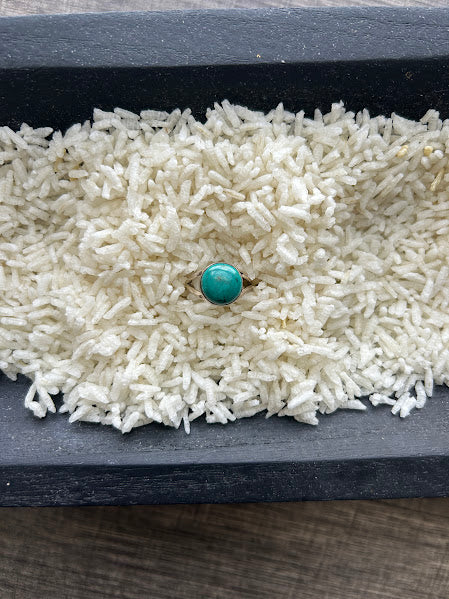 Turquoise and Sterling Silver Ring